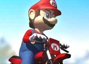 Игра Путешествие на Байке:  Марио