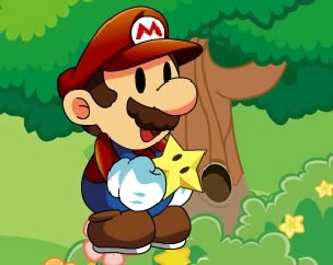 Игра Золотые Звёздочки Марио