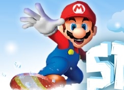 Игра Марио: Снежная Дорого