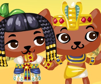 Игра Приключения Кошек в Пирамиде