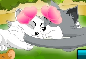 Игра Том и Джерри: Целуються