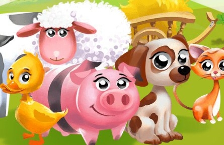 Игра Веселье с Фермы: Учим Животных