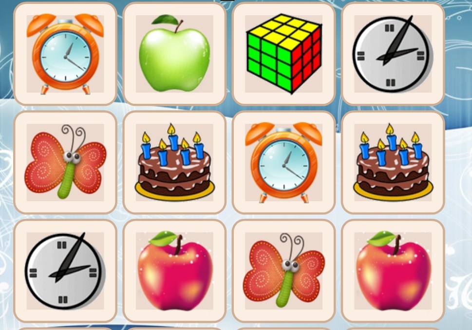 Игра Мемори: Развиваем Память