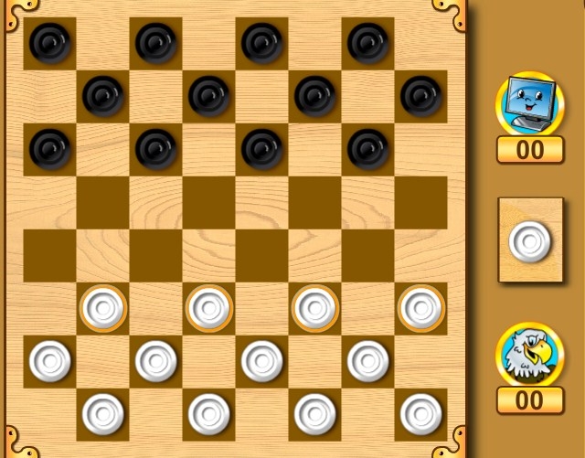 Игра Интересная Партия в Шашки