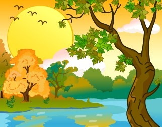 Игра Закат на Озере: Найди 8 Отличий