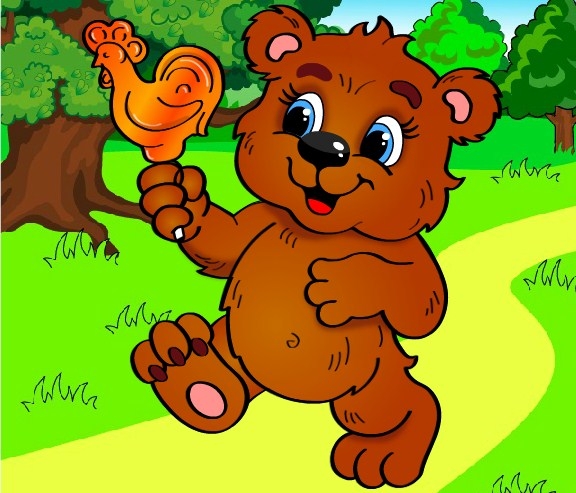 Игра Рисунок по Точкам Мишка