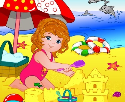 Игра На Пляже: Найди 10 Отличий