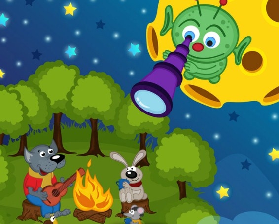 Игра Пазл Ночной Наблюдатель