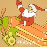 Раскраска с Цифрами: Дед Мороз