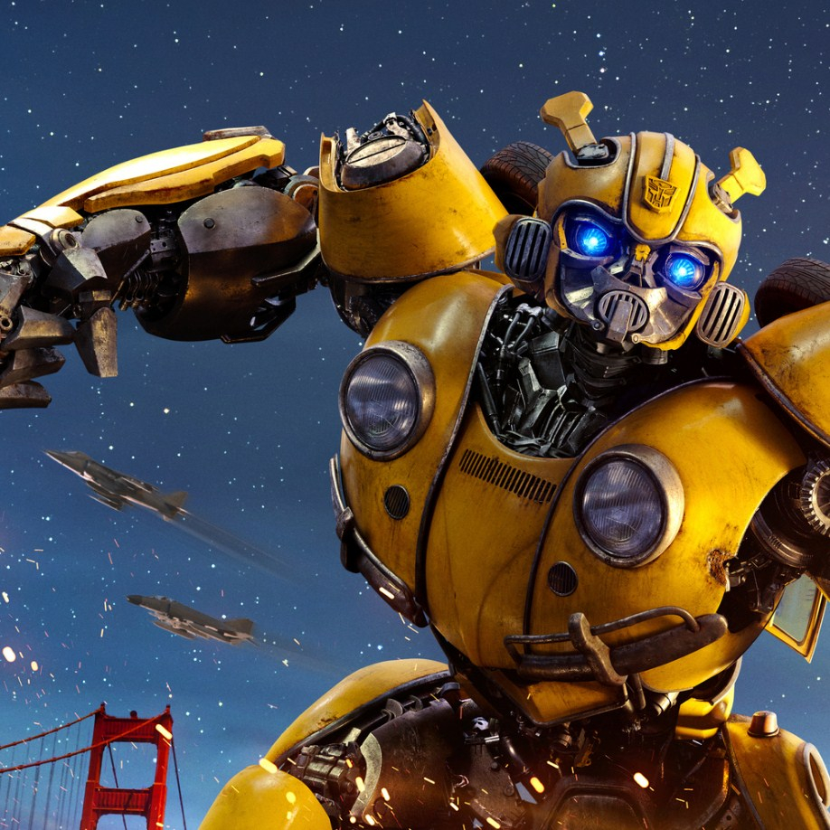 Игра Бамблби Пазл: Атака