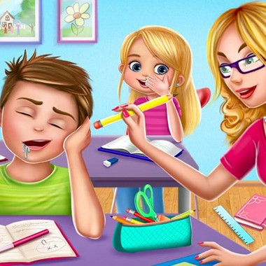 Игра Школьное Веселье с Учителем