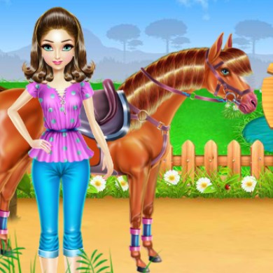 Игра Уход за Лошадью