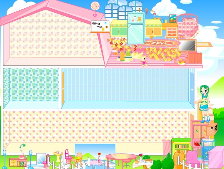 Игра Дом Барби