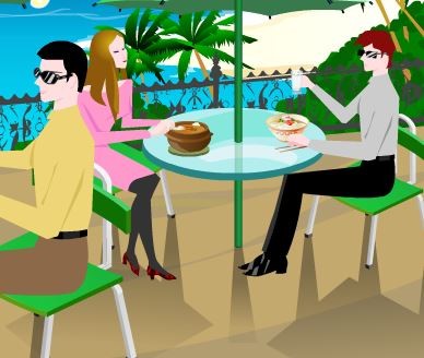 Игра Живописная терраса