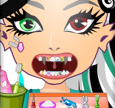 Игра Стоматология Монстр Хай