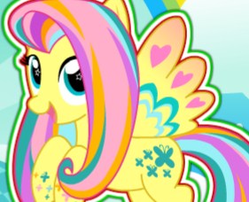 Игра Пони Флаттершай - Радужный Стиль