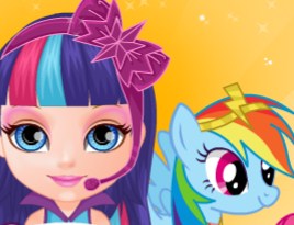 Игра Малышка Барби Ухаживает за Пони