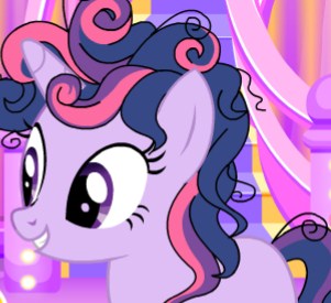 Игра Пони - Новогодняя Прическа Искорки