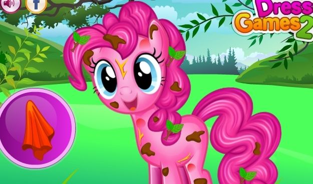 Игра Пони: Грязная Пинки Пай