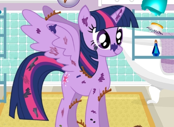 Игра Пони: Грязная Твайлайт Спаркл