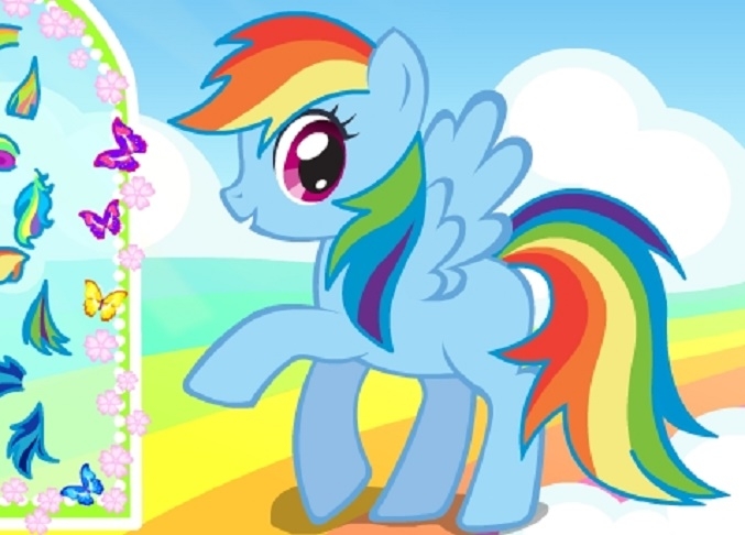 Игра Пони: Радуга Дэш супер стиль