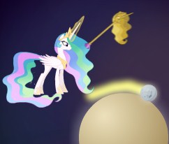 Игра Пони: Космический гольф Селестии