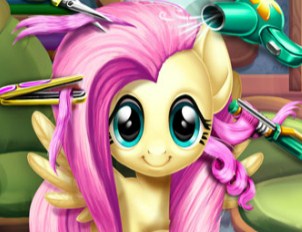 Игра Пони: Флаттершай Реальная Парикмахерская