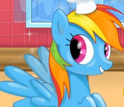 Игра Пони: Торт от Радуги Дэш