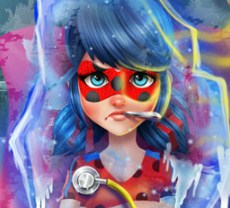 Игра Лечим Простуду у Леди Баг