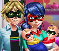 Игра Уход за Детьми: Леди Баг и Супер Кот