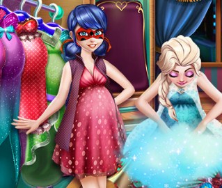 Игра Леди Баг и Эльза: Уборка в Гардеробе