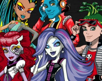 Игра Монстр Хай Раскраски 2