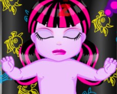 Игра Смена Подгузника: Маленький Монстр