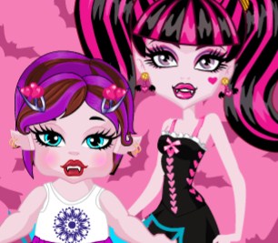 Игра Дракулаура Супер Няня