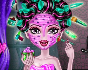 Игра Монстр Хай: Реальный Макияж