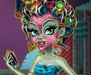 Игра Френки Штейн Реальный Макияж