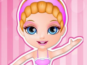 Игра Малышка Барби на Балете