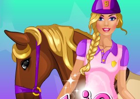 Игра Барби и Лошадь