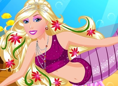 Игра Наряди Русалочку Барби
