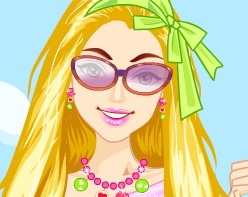 Игра Макияж Барби и Элли