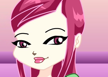 Игра Одевалка Чиби Рокси