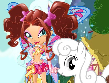 Игра Винкс и Маленький Пони