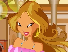 Игра Одень Флору Винкс