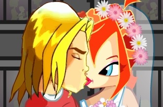 Игра Поцелуи Винкс