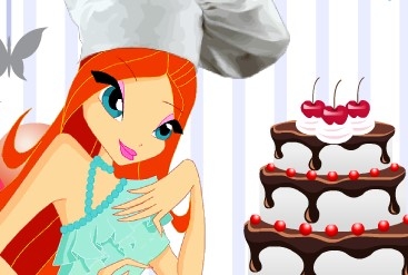 Игра Блум Готовит Торт