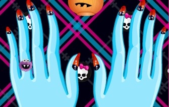 Игра Маникюр Монстер Хай