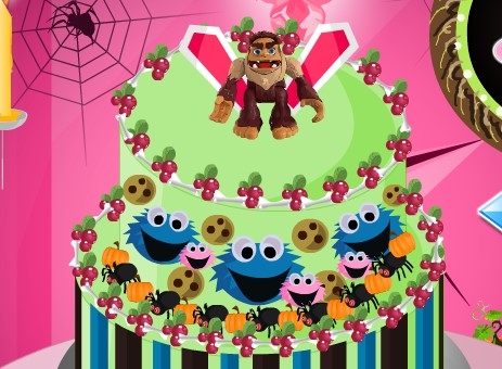 Игра Украшаем Торт с Монстер Хай