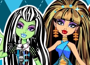 Игра Салон Красоты: Монстр Хай