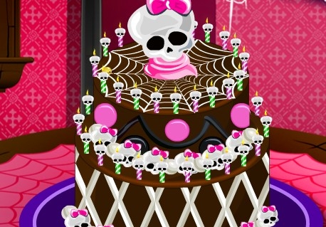 Игра Монстр Хай: Необычный Торт