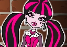 Игра Монстр Хай: Разукрашки